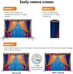 10x6.5ft Indian Traditional Backdrop Colored Curtains Marigold Background - Image 7