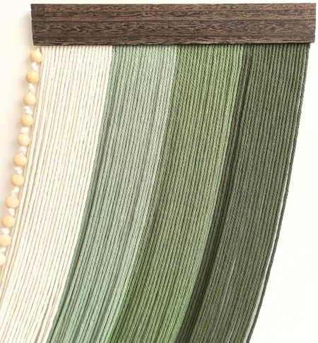 Achart Large Macrame Wall Hanging Dip Dyed Yarn Tapestry Ombre Yarn - Image 3