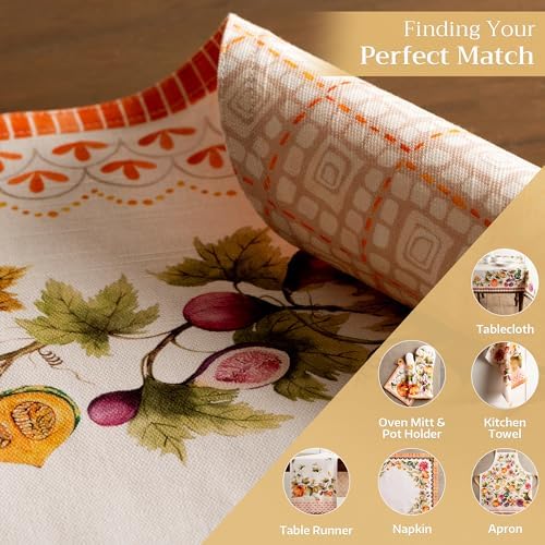 Maison d' Hermine Placemats Set of 4 Reusable 100% Cotton (13"x19") - Image 6