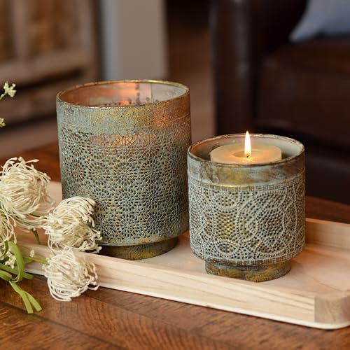 Moroccan Temple Candle Holder Lanterns - Image 2