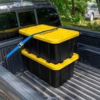 Sterilite Industrial Storage Tote with Lids for Garage, 17 Gallon, 18-Pack - Image 6