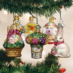 Old World Christmas Ornaments: Mini Ornamen Sets Glass Blown Ornaments for Christmas Tree, Easter Set - Image 2