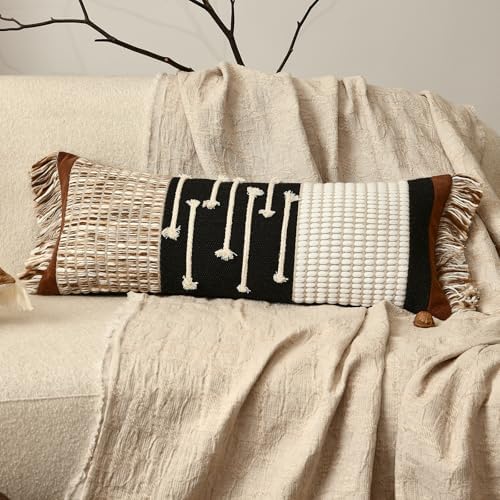 Boho Body Pillow Cover 12x28 Inches Long Pillow Cover Decorative - Image 2