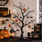 Jetec Halloween Christmas Tree Centerpieces Table 30 in Manzanita, Black - Image 2
