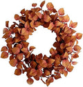 TEMPUS 20 Inch Artificial Fall Leaves Wreath - Handcrafted Autumn Grapevine Wreath for Front Door, Indoor/Outdoor Thanksgiving Home Decor by TEMPUSDECOR