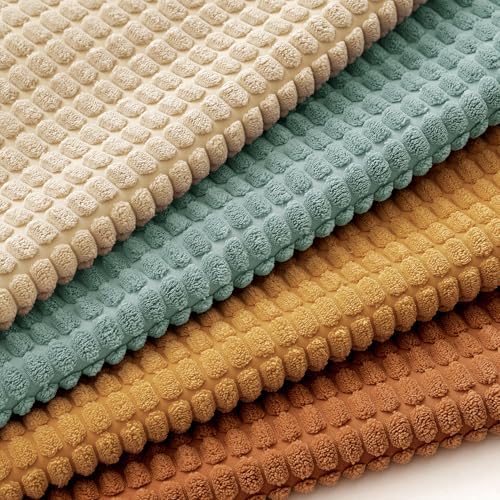 MIULEE Boho Euro Decorative Pillow Covers 24x24 Inch Set of 4 Orange/Teal - Image 2