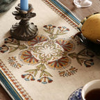 Patdrea Designer Vintage French Linen Table Runner,12"X118"-Wensel E - Image 3