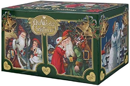 Old World Christmas Ornaments: Assortment of Santas Glass Blown Ornaments for Christmas Tree, Camo Santa - Image 6