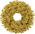20 Inch Fall Wreaths for Front Door, Autumn Floral Outdoor Wreath by LAIMENNI