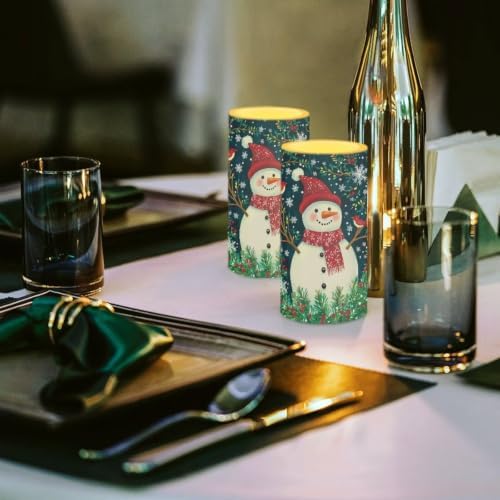 Christmas Candles Battery Operated Candles with Timer Remote - Image 5