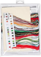 Whimsical Dimensions Counted Cross Stitch Kit Santa's Truck Stocking - 16"(1 Pc.) - Christmas Stocking, DIY Gift for Loved Ones, Ideal for Festive Events - Image 2