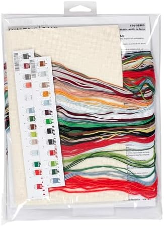 Whimsical Dimensions Counted Cross Stitch Kit Santa's Truck Stocking - 16"(1 Pc.) - Christmas Stocking, DIY Gift for Loved Ones, Ideal for Festive Events - Image 2