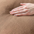 MIULEE Boho Linen Fringe Decorative Fall Throw Pillow Covers Brown 20x20 - Image 2