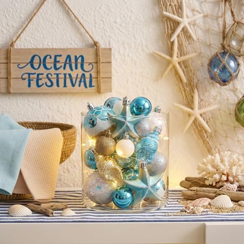 Valery Madelyn 35ct Summer Tree Ornaments Christmas in July Decorations - Image 6