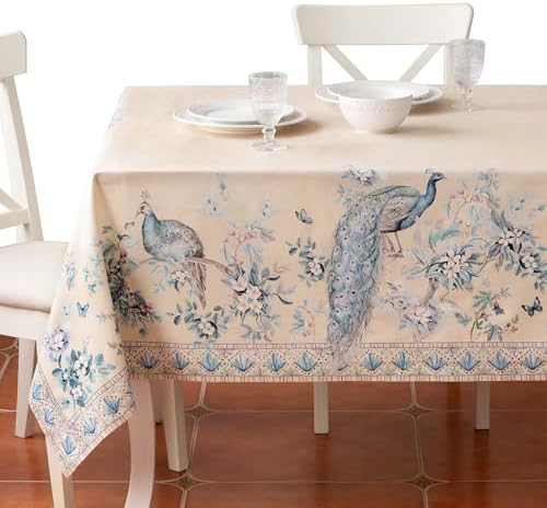 Maison d' Hermine Table Cloth Rectangle Table 100% Combed Cotton 70"x108" by MaisondHermine