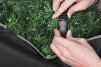 ProPik Christmas Rolling Tree Storage Bag, Fits Up to 9 ft. Tall Xmas Tree, 28" X 16" X 60", Extra Large Heavy Duty Holiday Storage Container, Wheels and Handles 600D Oxford (Black) - Image 3