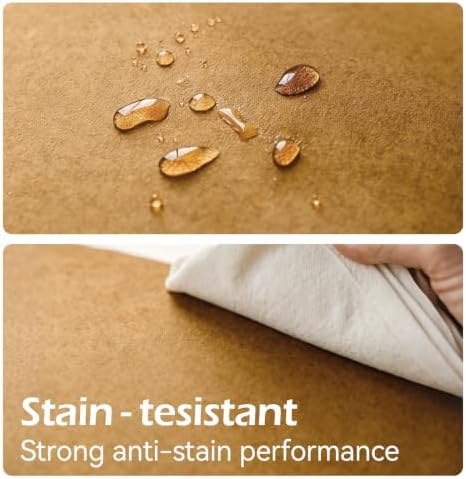 a moment Waterproof Throw Pillow Covers Set of 4,20x20 Inch Outdoor Stain Resistant Pet Friendly Pillowcases Cushion Covers for Patio Sofa and Living Room,Amber Woods - Image 3