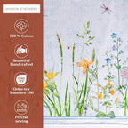 Maison d' Hermine Placemats Set of 4 Reusable 100% Cotton (13"x19") - Image 2