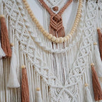 Large Macrame Wall Hanging Boho Woven Tapestry Chic Home Art Wall Decor - Image 6