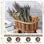 Layhit 4 Pack Large Size Boho Dried Flowers 15-17 Inch, Lavender - Image 4