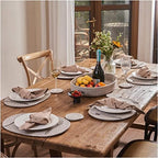 Oval Cotton Rope Placemat Set (13, Taupe Mix) - Image 2