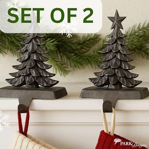 Park Designs Christmas Tree Stocking Hanger Set of 2 - Image 4