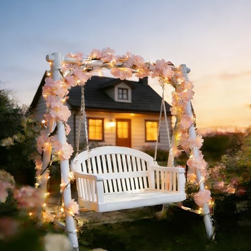 7.5FT Cherry Blossom Lights,144LED Cherry Blossom Wall Decor - Image 4