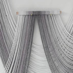 IOWER Macrame Wall Hanging Dip Dyed Purple Tapestry Fiber Art Boho Decor - Image 6