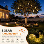 GIGALUMI Solar Lights Outdoor Hanging Lantern Garden Decor for Outside 16Pc - Image 3