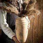 Large Ceramic Rustic Vase,12.87 Inch Tall Vintage Vase for Home Decor - Image 2