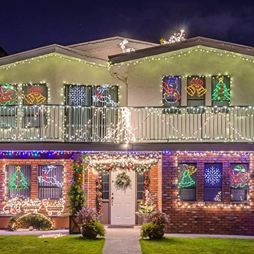 TRWYMZ - 16" Christmas Window Silhouette Lights - Image 6