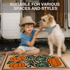 Rustic Fall Pumpkin Faux Coco Coir Doormat Door Mat 17x30 - Image 5