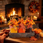 Fall Thanksgiving Table Decor, Farmhouse Centerpieces for Tables - Image 6