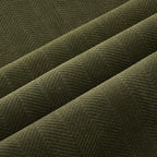 MIULEE Pack of 2 Olive Green Euro Shams Chenille Pillow Covers 26x26 Inch - Image 7