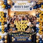 Aurelema 12 Pcs Happy Boss Day Decorations LED Letter Lights Signs - Image 5