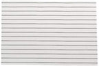 Restaurantware White Vinyl Woven Placemat, 16 x 12 in, 6 Pack - Image 2