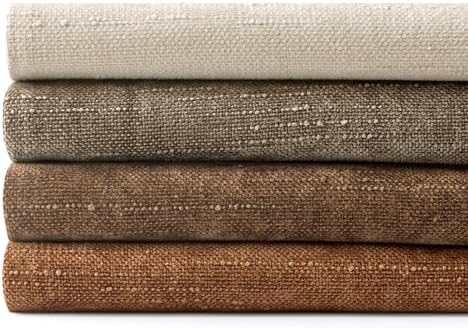 MIULEE Pack of 4 Fall Decorative Throw Pillow Covers 20x20 Inch Chenille Textured Throw Pillows Boho Farmhouse Cushion Covers Vintage Home Decor for Couch Sofa Bed Living Room，Beige Taupe Brown - Image 7