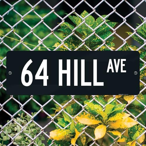 Custom Street Sign, Personalized Novelty Road, Brown Background, Christmas | 32x8 Inches, ACM, Made in USA by Sigo Signs - Image 4