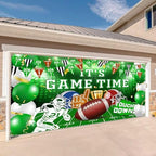 Football Garage Door Cover Banner Decorations, Game Day Football Field Themed Outdoor Car Garage Door Murals Buddy Decorations 13 X 6 Ft - Image 4