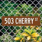 Custom Street Sign, Personalized Street Sign, Customizable Novelty Road Brown Background Sign, 24x6 Inches, ACM, Fade Resistant, Made in USA by Sigo Signs - Image 4