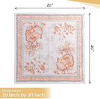 Maison d' Hermine Cloth Napkins Set of 4 Reusable 100% Cotton (20" x 20") - Image 4