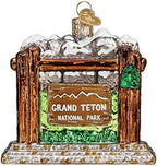 Old World Christmas Grand Teton National Park Glass Blown Ornaments for Christmas Tree by Old+World+Christmas