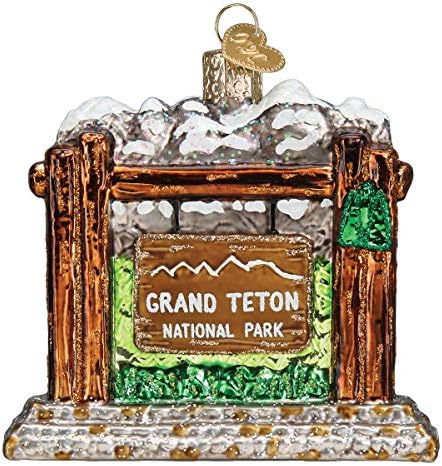 Old World Christmas Grand Teton National Park Glass Blown Ornaments for Christmas Tree by Old+World+Christmas