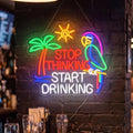 Zhengmy Bar Neon Sign, USB Powered LED Wall Light for Home Bar Decor by Zhengmy