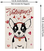 Seasonal Garden Flags Chihuahua Double Sided Flags Set of 11 Holiday Farmhouse Indoor Outdoor Yard Lawn Christmas Gifts Decorations 12.5x18 Inch - Image 2