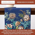 Maison d' Hermine Table Runner 100% Combed Cotton 14.5"x108" (Double Layer) - Image 3