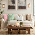 decorUhome Faux Fur Plush Soft Beige Throw Pillow Covers 24x24 Set of 2 - Image 5
