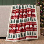 Eddie Bauer - Sherpa Reverse Throw Blanket for Bed or Couch, 50 x 60 - Image 5