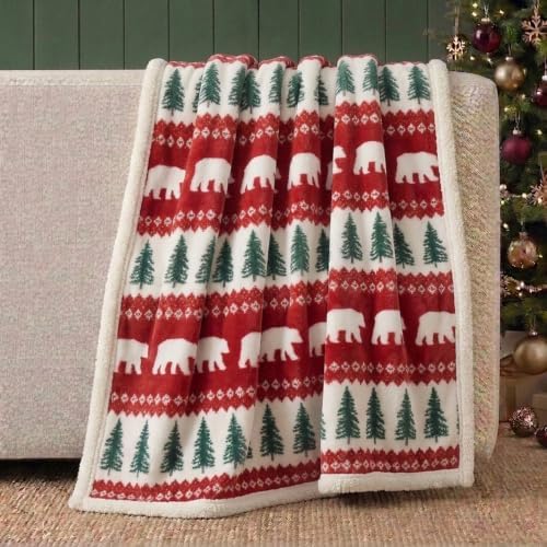 Eddie Bauer - Sherpa Reverse Throw Blanket for Bed or Couch, 50 x 60 - Image 5