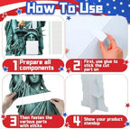 Colingmill 5 ft Statue of Liberty Cutout New York Themed Party Decoration - Image 3